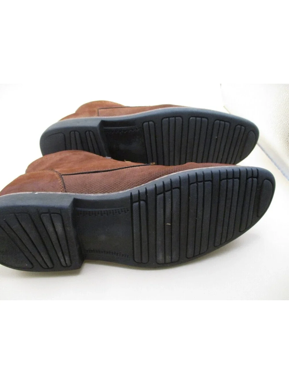 Kenneth Cole Reaction Brown Chukka Boots Mens Size 9 M Lace Up Ankle Dress Shoes